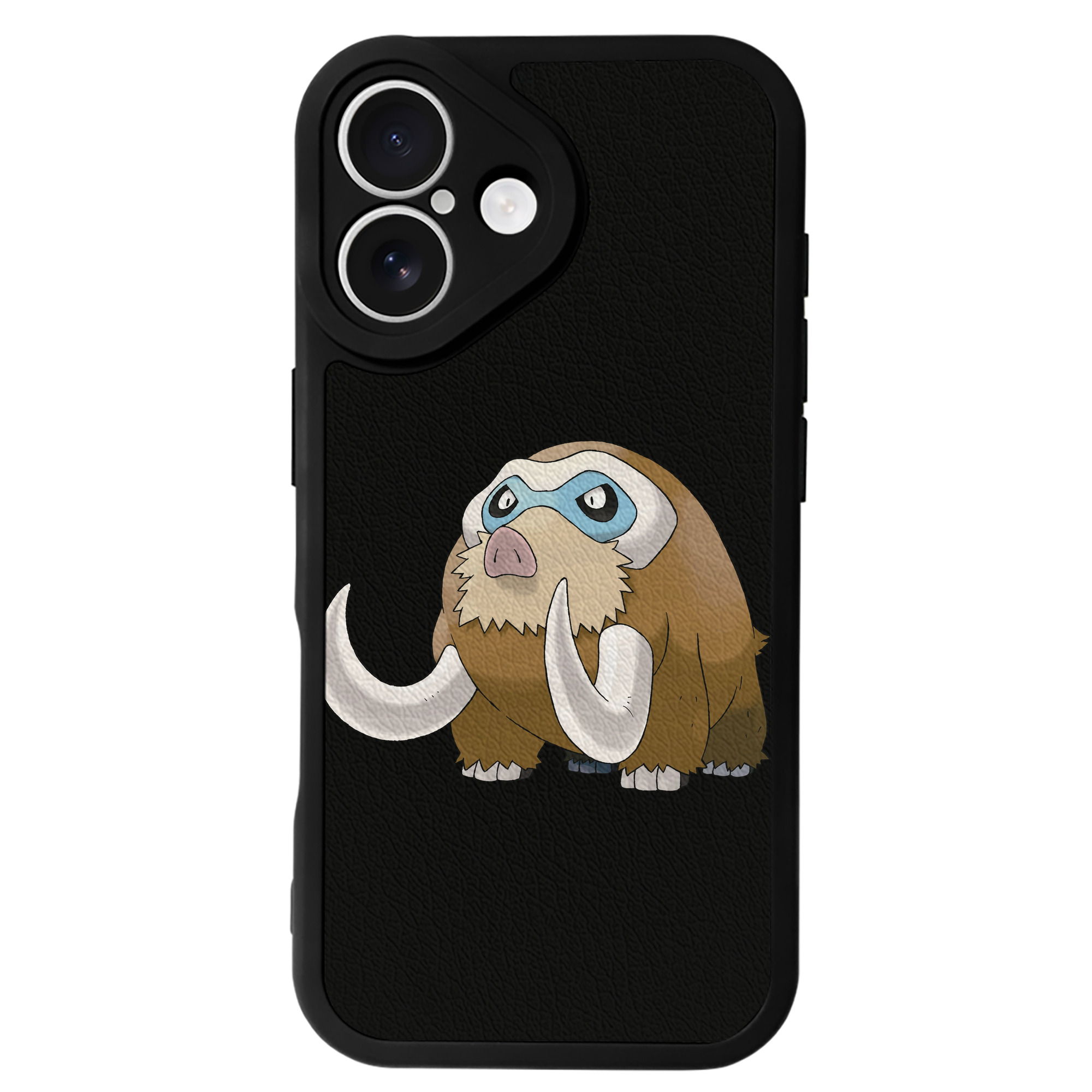 （画像用） ポケットモンスター Pokémon 【iPhone 16シリーズ対応】シリコンスマホケース（レザー調） 材質：シリコン
